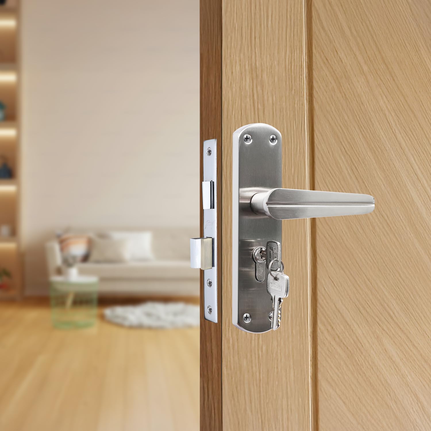 Godrej Mortise Lock I EuroProfile 60mm Cylinderrrrrr | Double Throw Deadbolt | Common Keys |